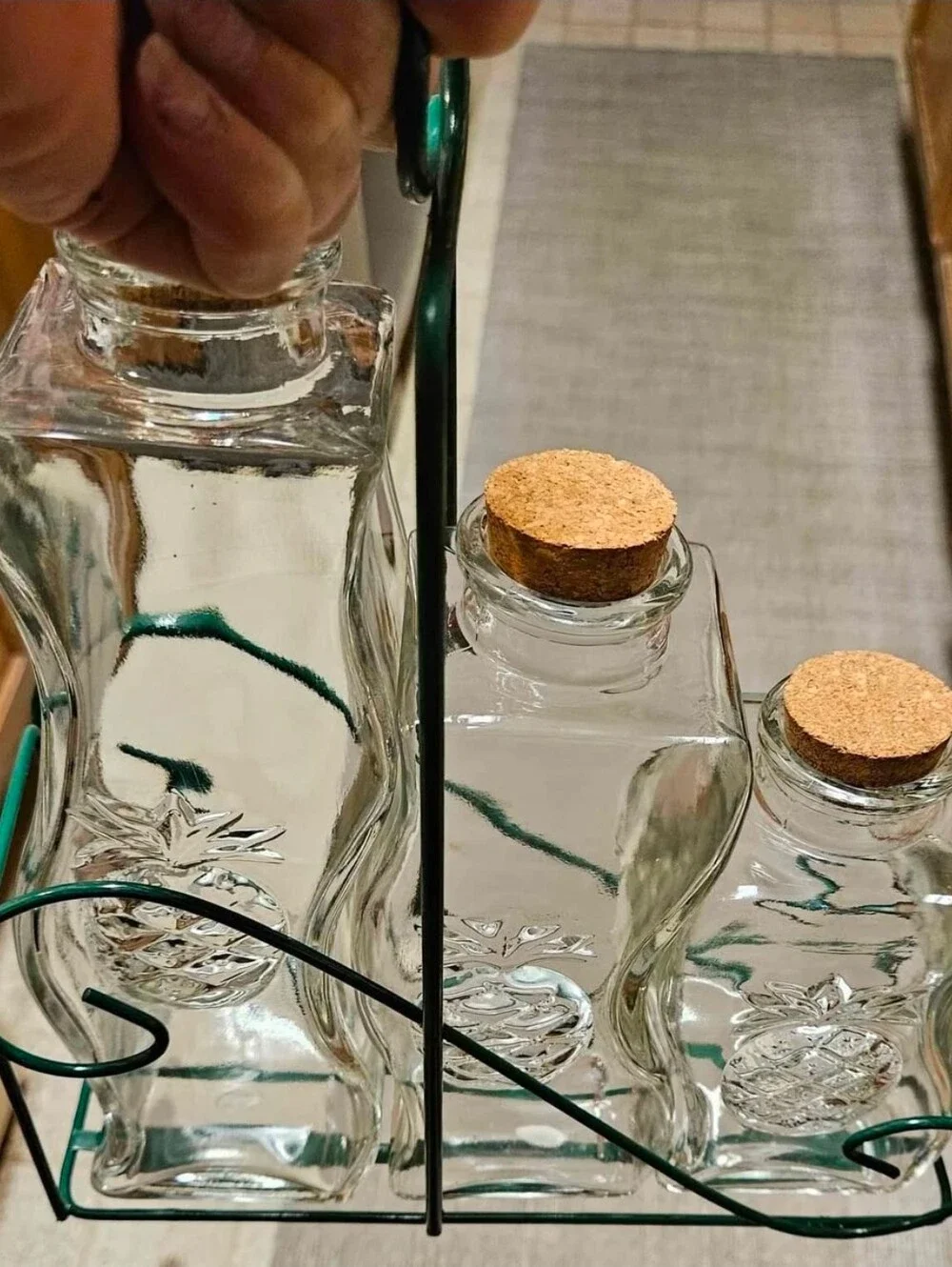 Alco Countryside 4 pc. Glass Pineapple Storage Set